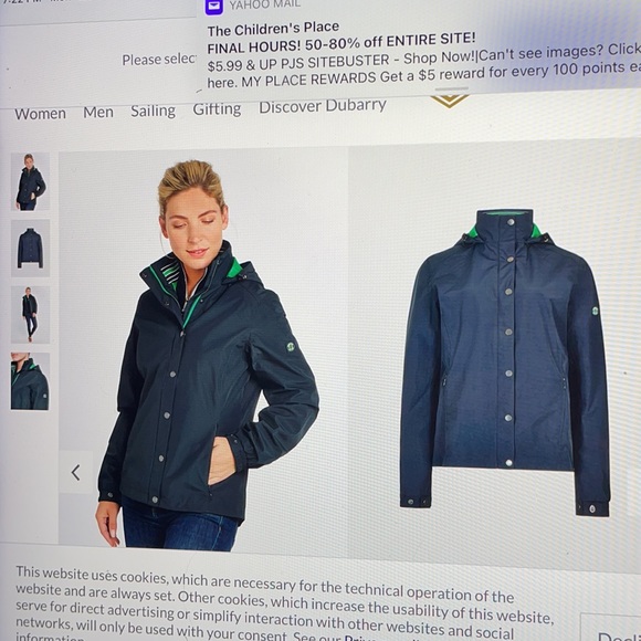 Dubarry of Ireland Windbreaker XLarge - Picture 6 of 10